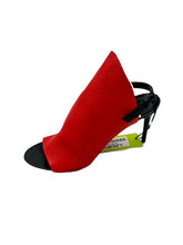 Load image into Gallery viewer, Balenciaga Leather Slingback Pumps (Red)
