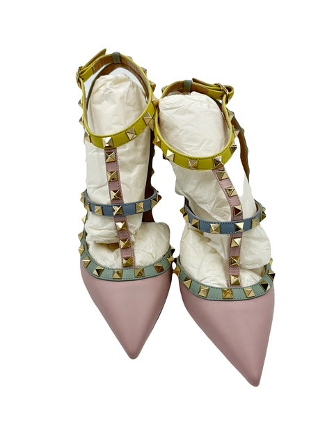 Valentino Garavani Leather Pumps (Multi Color)
