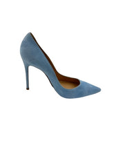 Load image into Gallery viewer, Gianvito Rossi Suede Pumps (Light Blue)
