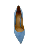 Load image into Gallery viewer, Gianvito Rossi Suede Pumps (Light Blue)
