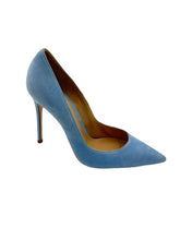 Load image into Gallery viewer, Gianvito Rossi Suede Pumps (Light Blue)
