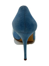 Load image into Gallery viewer, Gianvito Rossi Suede Pumps (Light Blue)
