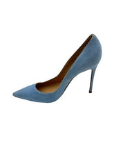 Load image into Gallery viewer, Gianvito Rossi Suede Pumps (Light Blue)

