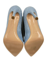 Load image into Gallery viewer, Gianvito Rossi Suede Pumps (Light Blue)
