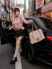 Load image into Gallery viewer, Marc Jacobs Leather Quilted Baroque Shoulder Bag
