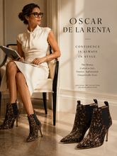 Load image into Gallery viewer, Oscar de la Renta Animal Print Pony Hair Boots
