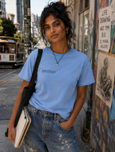Load image into Gallery viewer, Pangaia Organic Blue T-Shirt
