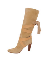 Load image into Gallery viewer, Roberto Cavalli Camel Suede Boots
