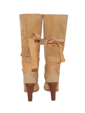Load image into Gallery viewer, Roberto Cavalli Camel Suede Boots
