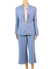 Load image into Gallery viewer, ST. JOHN Blue Knit Set
