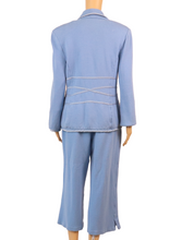 Load image into Gallery viewer, ST. JOHN Blue Knit Set
