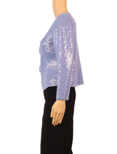 Load image into Gallery viewer, ST. JOHN EVENING Metallic Knit Jacket
