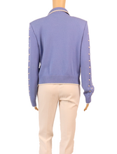 Load image into Gallery viewer, ST. JOHN EVENING Pom Knit Jacket
