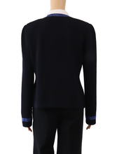 Load image into Gallery viewer, ST. JOHN Studded Pique Knit Cardigan
