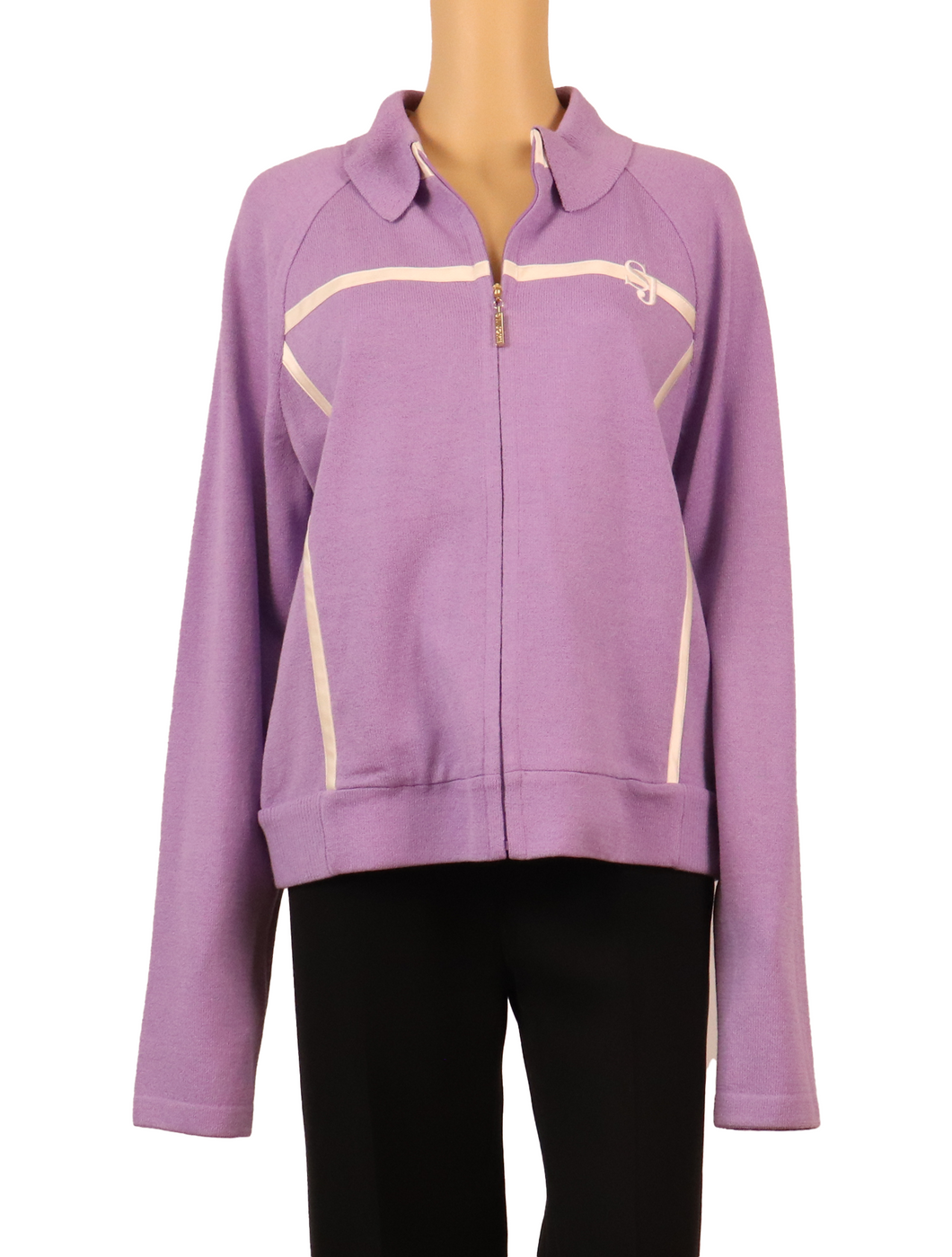 NEW WITH TAGS - ST. JOHN Sport Purple Jacket