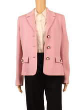 Load image into Gallery viewer, ST. JOHN Pink Knit Blazer
