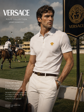 Load image into Gallery viewer, Versace Medusa Mens Polo Shirt
