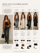 Load image into Gallery viewer, Vince Faux Leather Jacket

