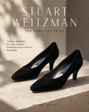Load image into Gallery viewer, Vintage Stuart Weitzman Suede Kitten Heels
