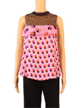 Load image into Gallery viewer, Zac Posen Polka Dot Print Blouse
