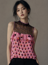 Load image into Gallery viewer, Zac Posen Polka Dot Print Blouse

