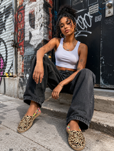 Load image into Gallery viewer, Mara Hoffman Jaguar Print Flats
