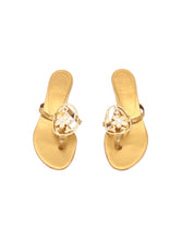 Load image into Gallery viewer, Salvatore Ferragamo Crystal Embellished Kitten Sandal
