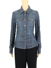 Load image into Gallery viewer, Gucci Denim Blouse
