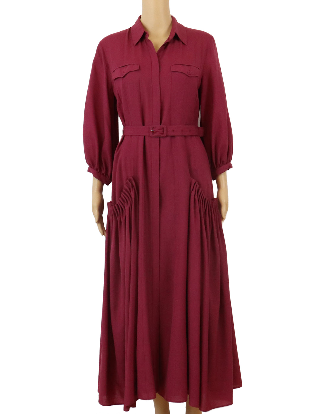 Gabriela Hearst Virgin Wool Long Dress