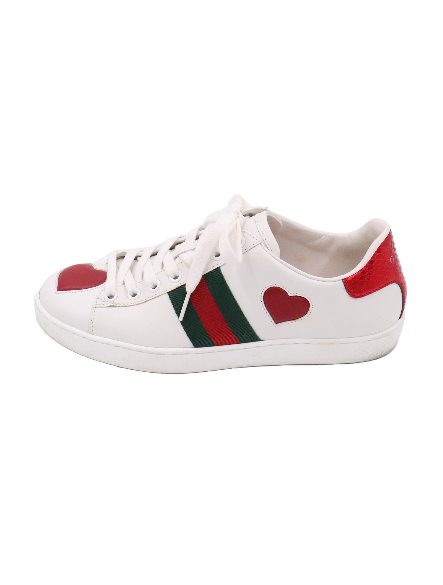 Gucci sneakers women on sale heart