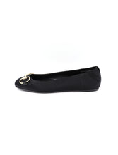 Load image into Gallery viewer, Gucci Satin Crystal Horsebit Flats
