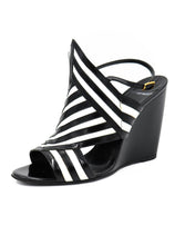 Load image into Gallery viewer, Pierre Hardy Bicolor Wedge Sandals
