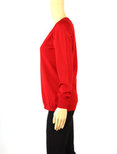 Load image into Gallery viewer, Escada Red Knit Shell &amp; Cardigan Set

