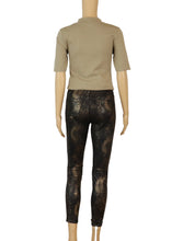 Load image into Gallery viewer, L&#39;AGENCE Margot High-rise Foil Python Skinny Jeans
