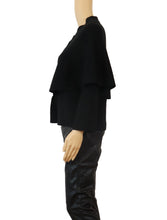 Load image into Gallery viewer, MAJE Montreux Snap-Front Cape-Style Cardigan
