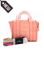 Load image into Gallery viewer, Marc Jacobs The Mini Leather Tote Bag &amp; Strap
