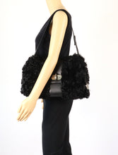 Load image into Gallery viewer, Ralph Lauren Collection Shearling Flap Bag
